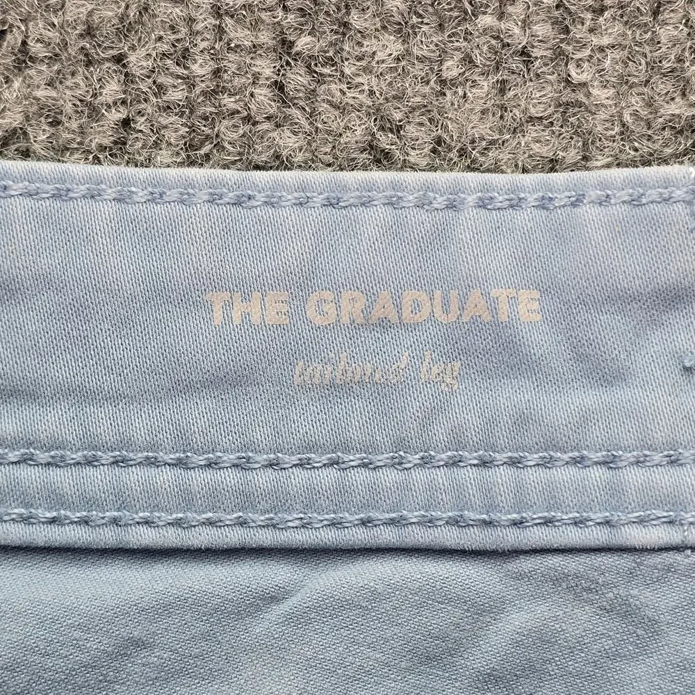AG Adriano Goldschmied The Graduate Pants Mens 38x34 (38x27) Blue Tailored Leg